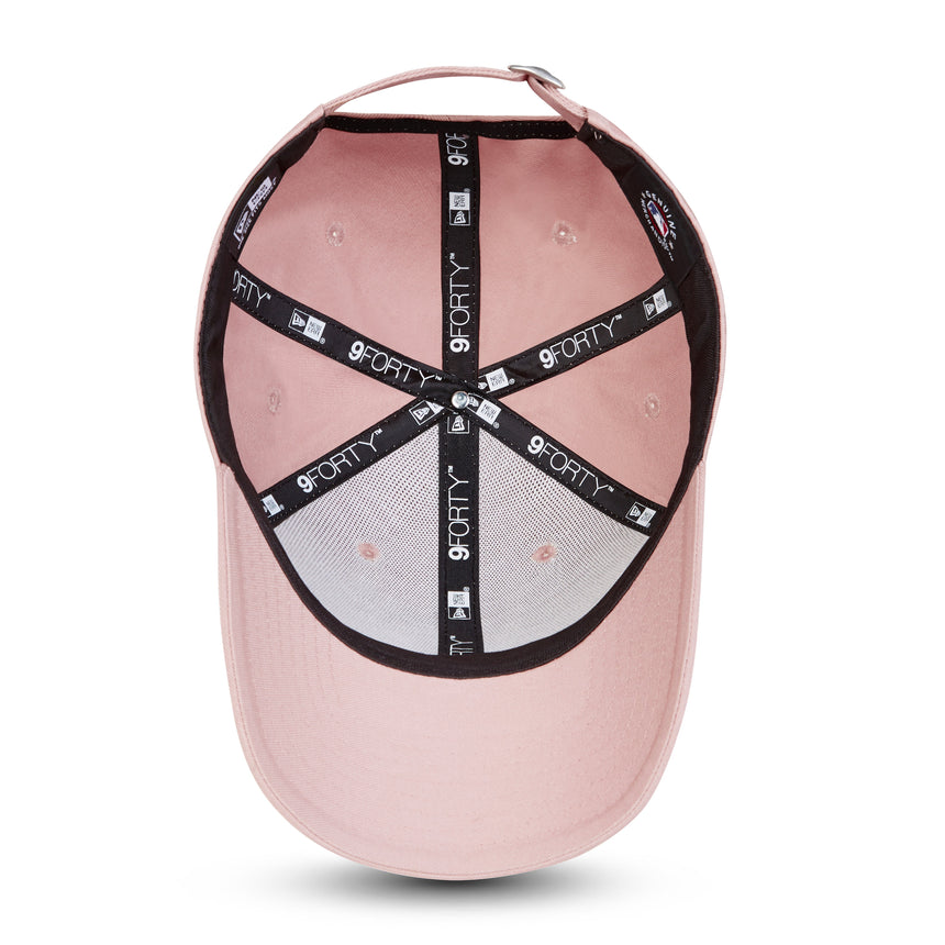 New York Yankees Mütze, New Era, 9FORTY, essentiell, rosa