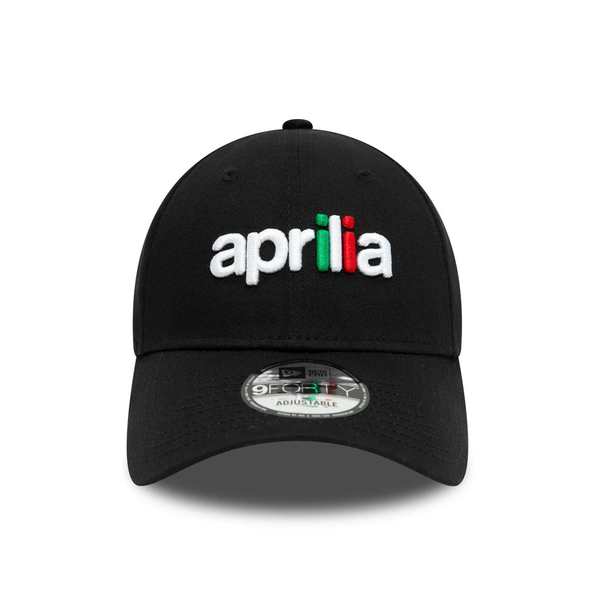 Aprilia Kappe, wesentlich, New Era, 9FORTY, schwarz
