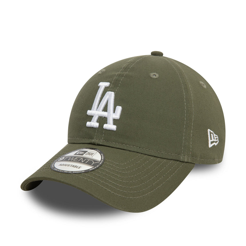 Los Angeles Dodgers Cap, New Era, 9TWENTY, essentiell, khaki