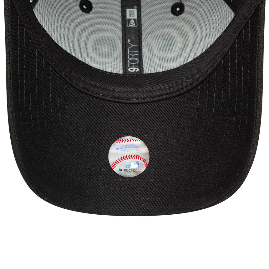 Los Angeles Dodgers Cap, Pop-Umriss, New Era, 9FORTY, schwarz