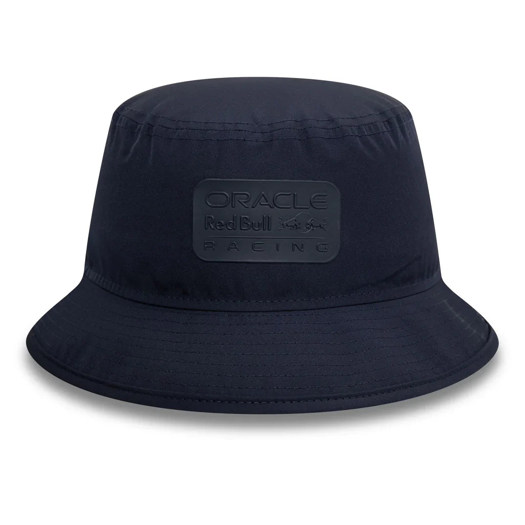 Red Bull bucket hat, New Era, tone-on-tone, blue