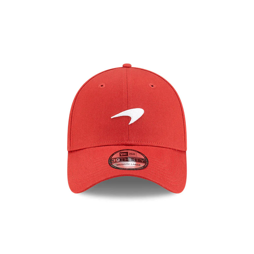 Gorra McLaren, New Era, 39THIRTY, roja