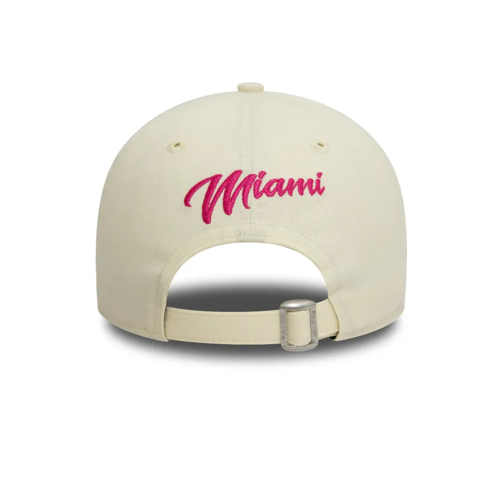 Red Bull Cap, New Era, 9FORTY, Max Verstappen, Miami SE, white