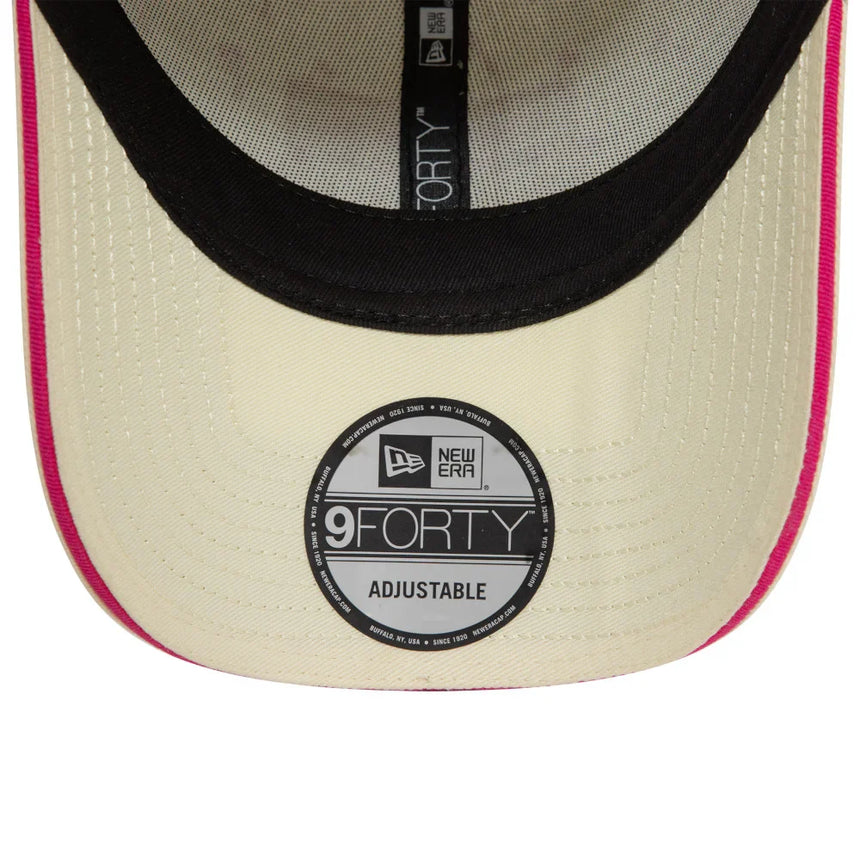 Gorra Red Bull, New Era, 9FORTY, Max Verstappen, Miami SE, blanca