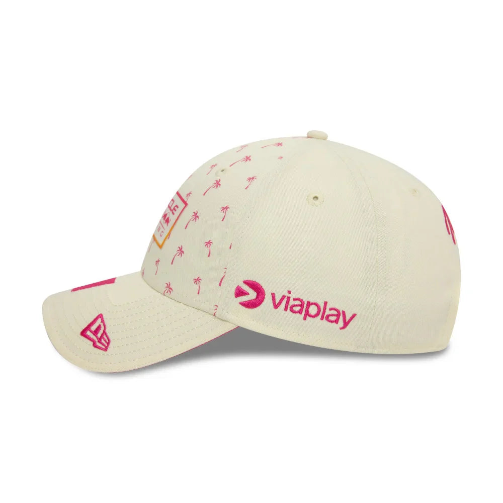 Red Bull Cap, New Era, 9FORTY, Max Verstappen, Miami SE, white