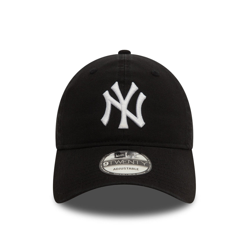 New York Yankees Kappe, gewaschen, New Era, 9TWENTY, schwarz