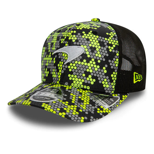 McLaren Trucker Cap, New Era, Singapore, Yellow, 2024