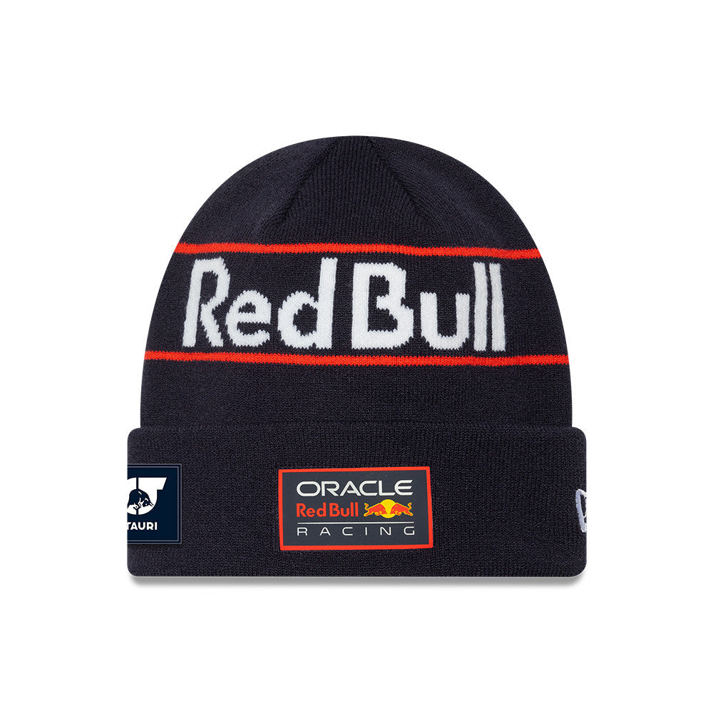 Gorro de punto Red Bull Racing, Max Verstappen, New Era, azul 🔥