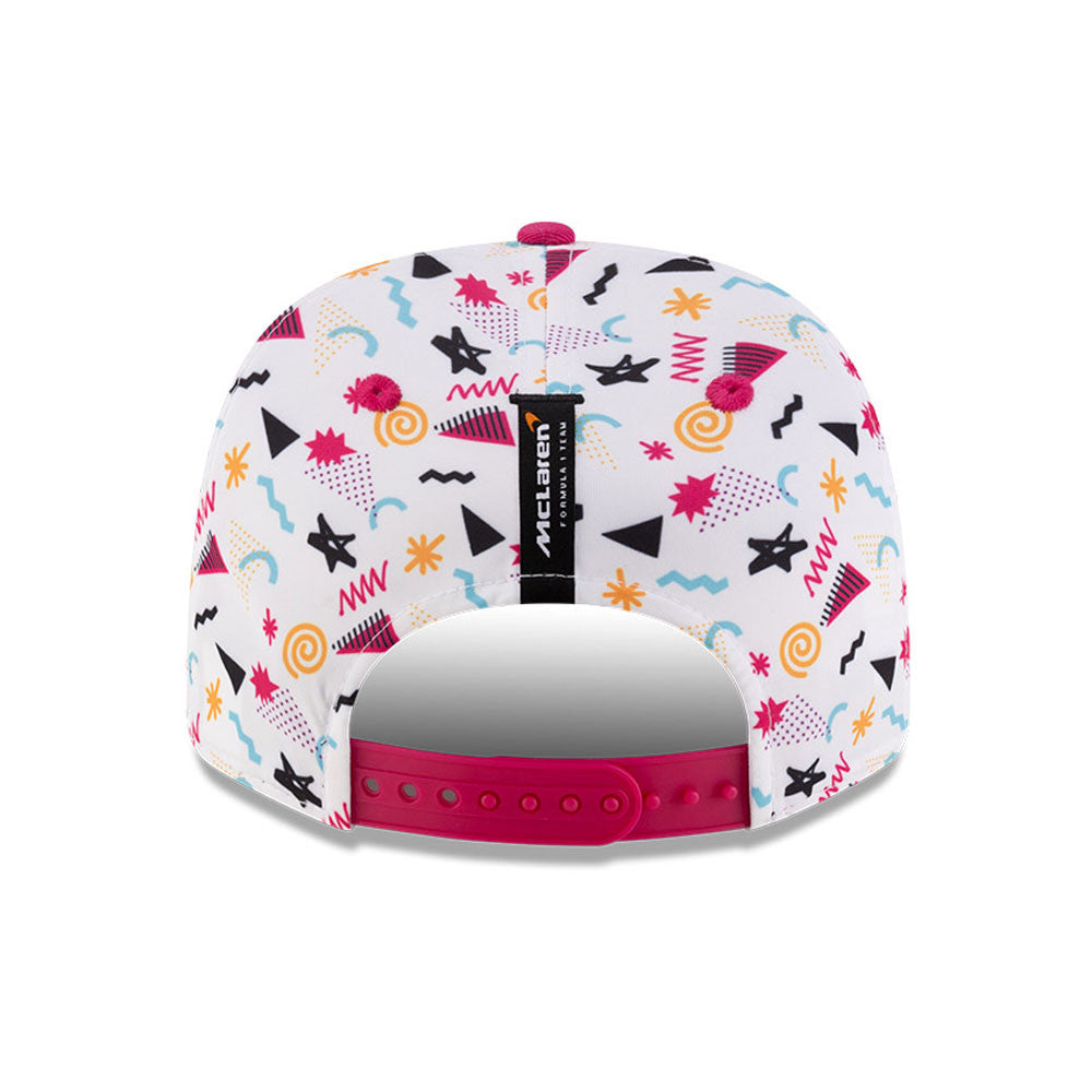 Gorra de béisbol McLaren, Japón, Oscar Piastri, New Era, 9SEVENTY SS, blanca 🔥