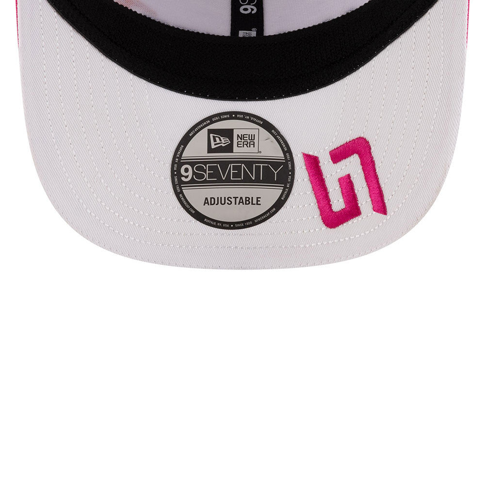 Gorra de béisbol McLaren, Miami, Lando Norris, New Era, 9SEVENTY SS, blanca 🔥
