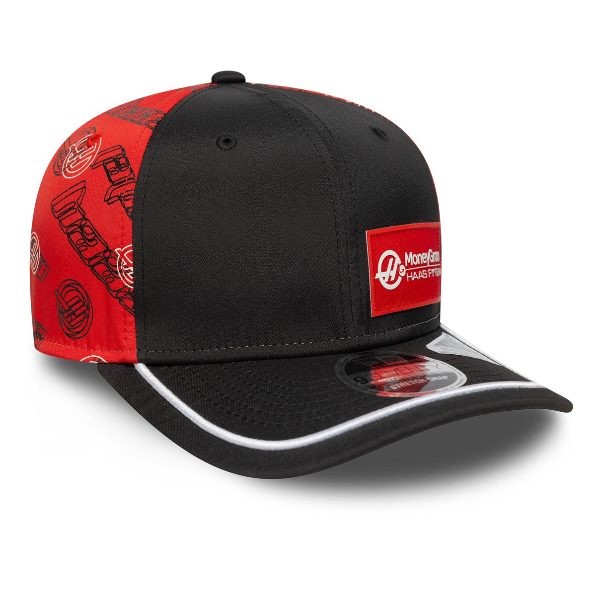 Haas F1 Baseballkappe, Japan, New Era, 9SEVENTY SS, schwarz 🔥