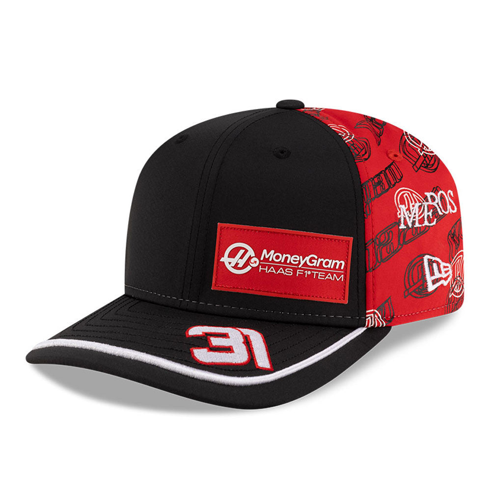 Haas F1 Baseballkappe, Japan SE, Esteban Ocon, New Era, 9SEVENTY, schwarz 🔥
