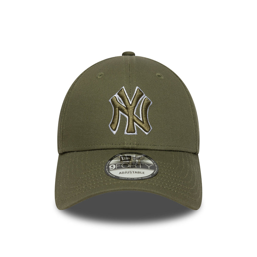 New York Yankees Cap, New Era, 9FORTY, khaki