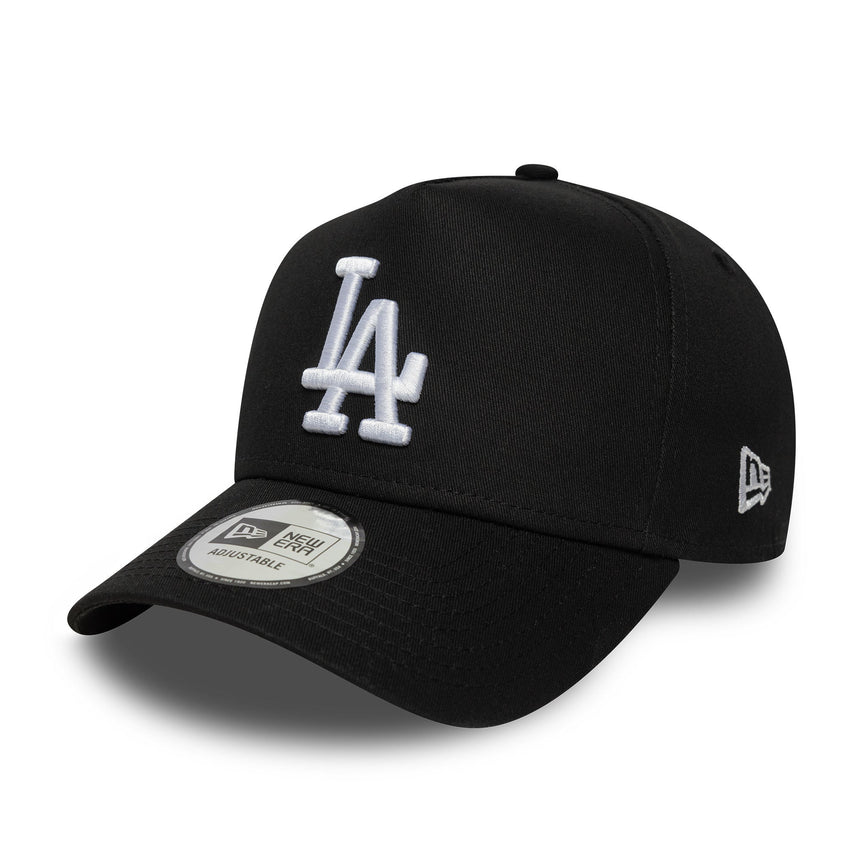 Los Angeles Dodgers Kappe, New Era, 9FORTY, essenziell, A-frame, schwarz