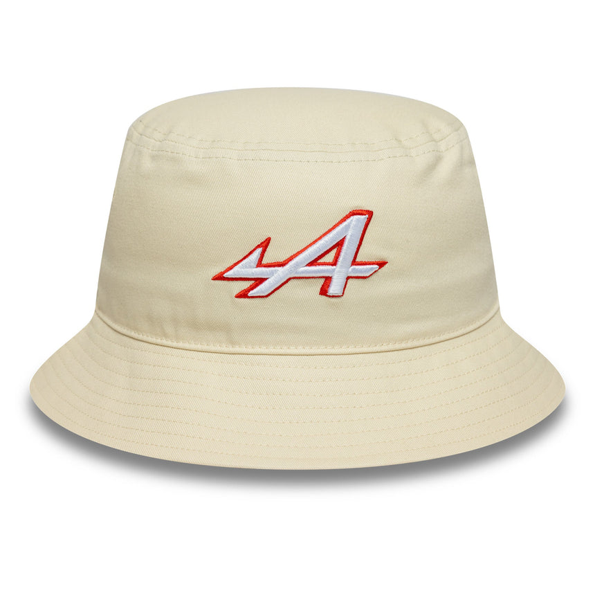 Alpine Bucket Hat, saisonal, konisch, New Era, 9FORTY, creme
