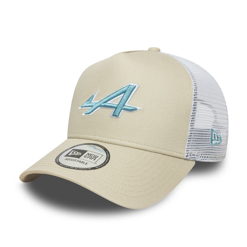 Alpenkappe, Trucker, saisonal, New Era, 9FORTY, Creme