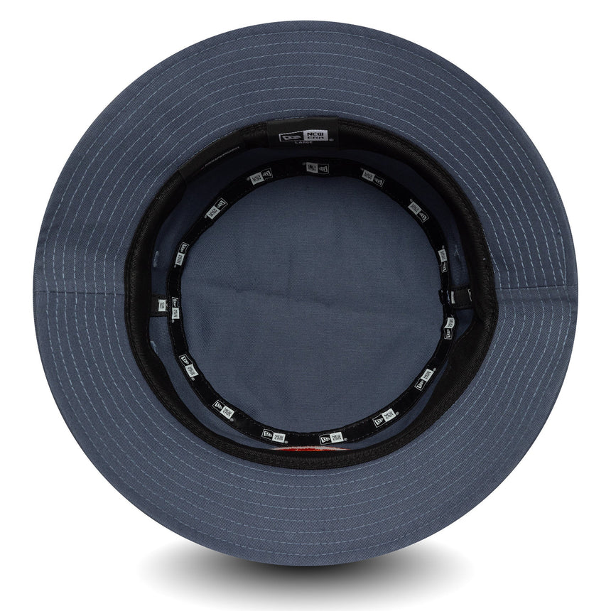 Haas bucket hat, saisonal, konisch zulaufend, New Era, 9FORTY, blau