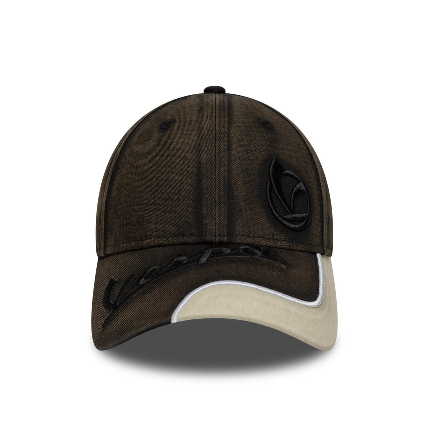 Vespa cap, abgenutzt, New Era, 9FORTY, braun