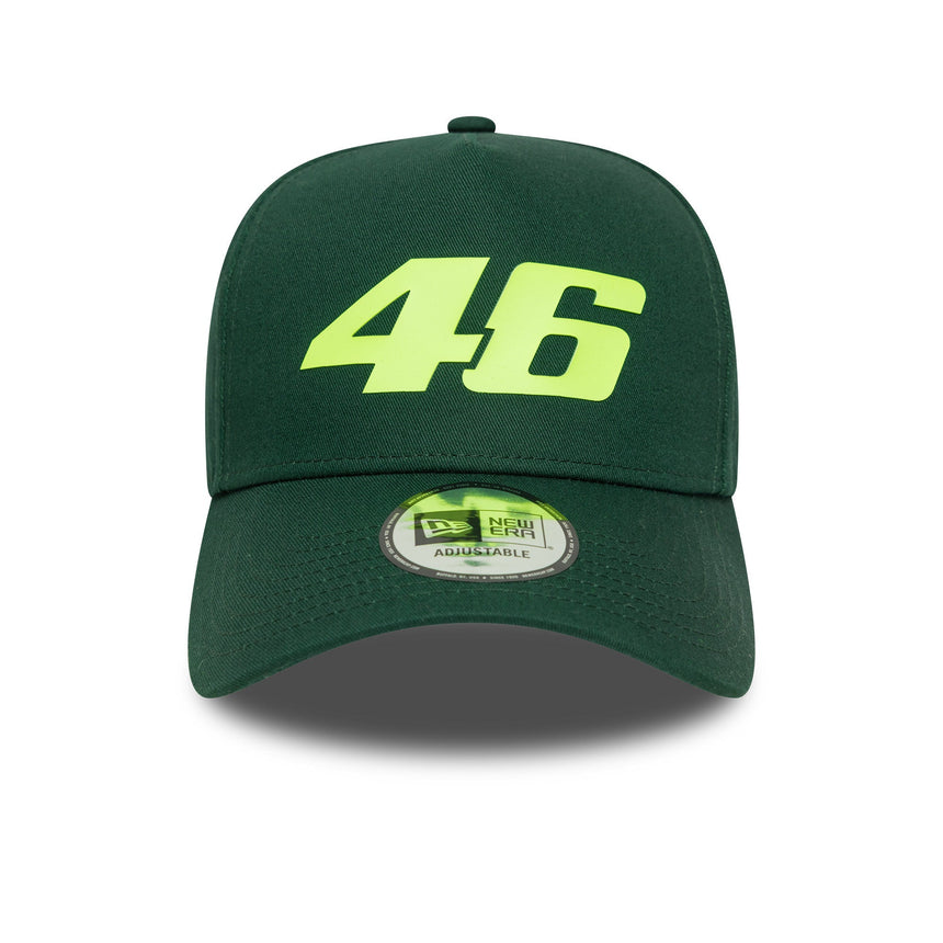 Valentio Rossi #46 Kappe, Trucker, VR46, saisonal, New Era, 9FORTY, grün