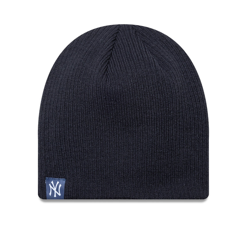 New York Yankees Beanie, essentiell, Schädel-Strick New Era, blau