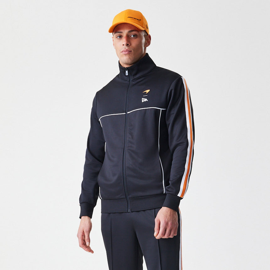 McLaren-Pullover, Vollreißverschluss, New Era, Schwarz