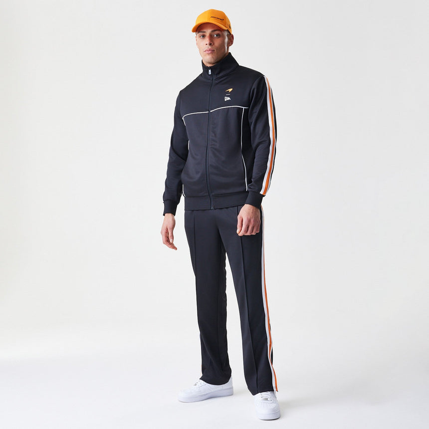 McLaren-Pullover, Vollreißverschluss, New Era, Schwarz