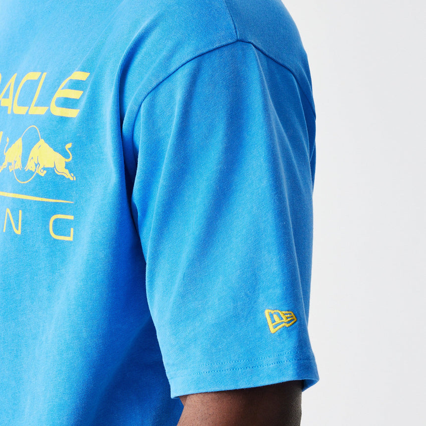 Red Bull Racing T-Shirt, oversized, New Era, blau