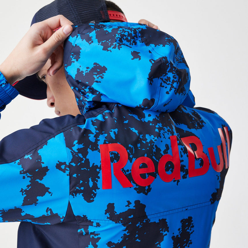 Red Bull Racing Jacke, Windrunner, New Era, Camouflage, blau