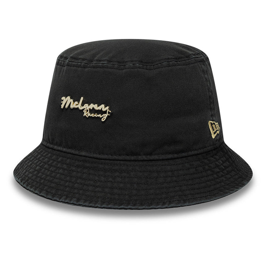 McLaren x Reiss Bucket Hat, konisch zulaufend, New Era, schwarz