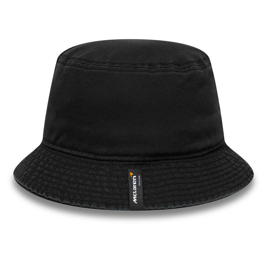 McLaren x Reiss Bucket Hat, konisch zulaufend, New Era, schwarz