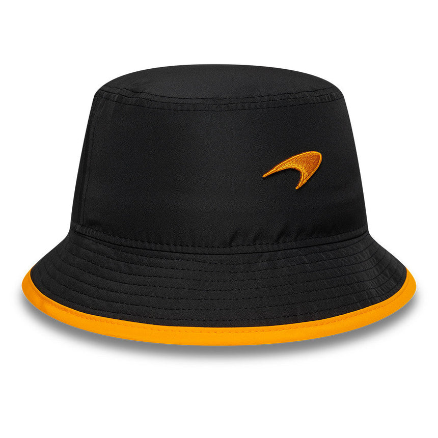 McLaren x Reiss bucket hat, saisonal, schmal zulaufend, New Era, 9FORTY, schwarz
