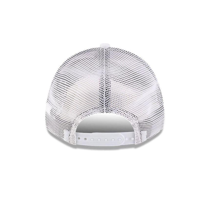 Visa RB-Kappe, Trucker Miami-Sonderedition, New Era, 9FORTY, weiß
