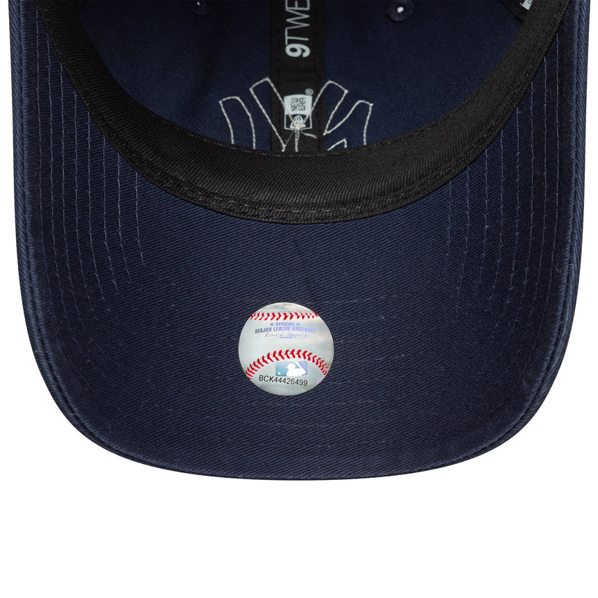New York Yankees Kappe, Bouclé Damen, New Era, 9TWENTY, Bouclé, blau