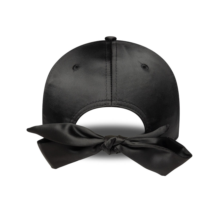 New York Yankees Cap, mit Satin-Schleife hinten, New Era, 9FORTY, Damen, schwarz
