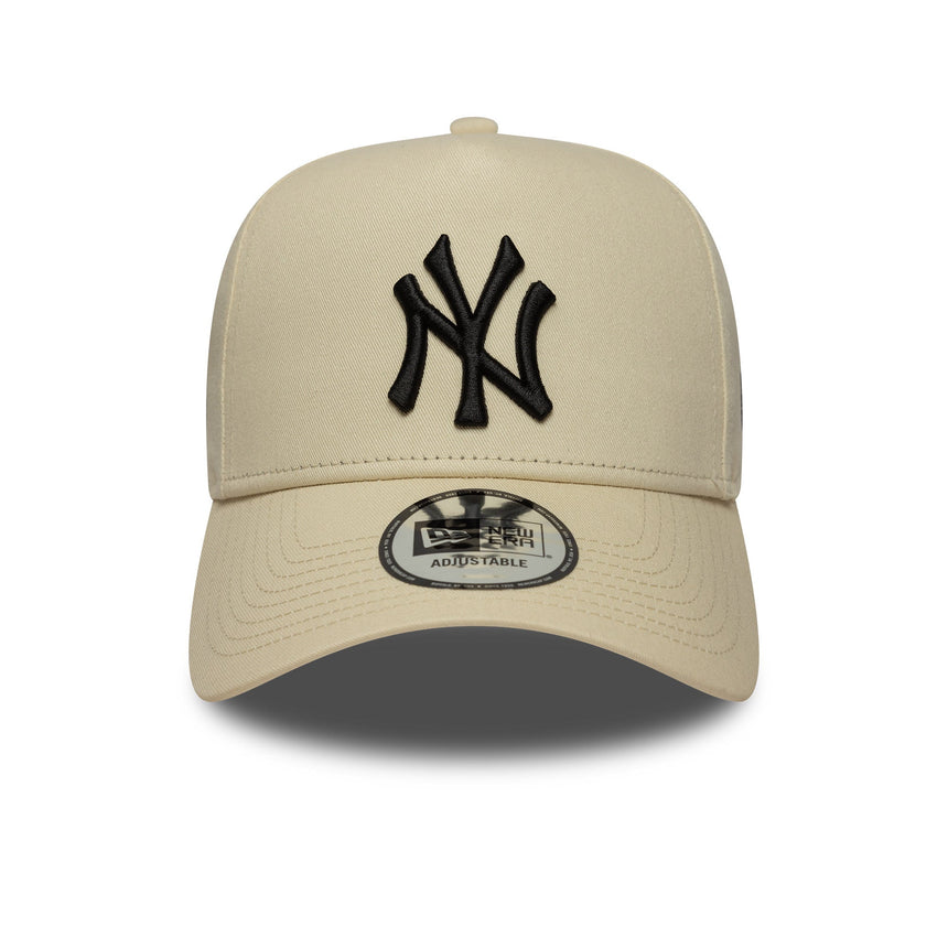 New York Yankees Kappe, beige SIDE PATCH, A-frame, New Era, 9FORTY, beige