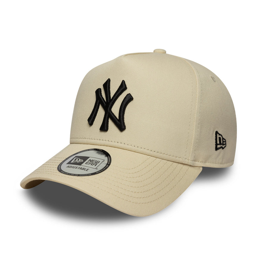 New York Yankees Kappe, beige SIDE PATCH, A-frame, New Era, 9FORTY, beige