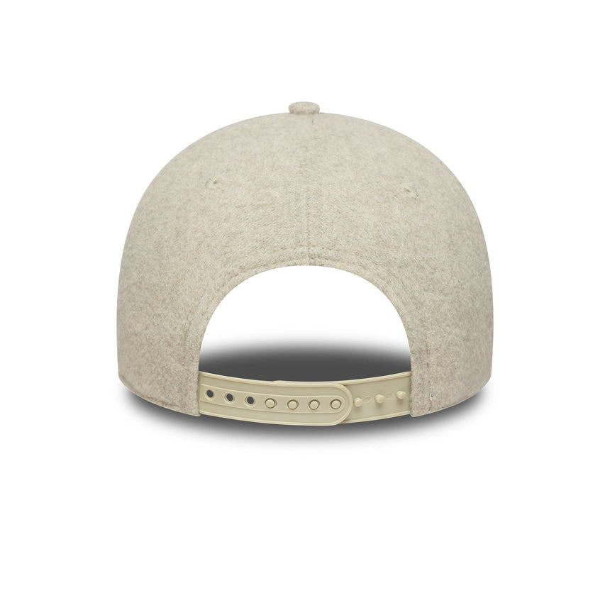 New York Yankees Cap, Meltonwolle, 9FORTY, Creme