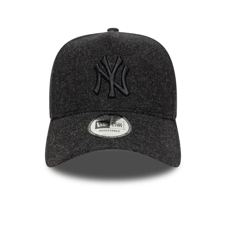 New York Yankees Cap, Melton A-Frame, New Era, 9FORTY, schwarz