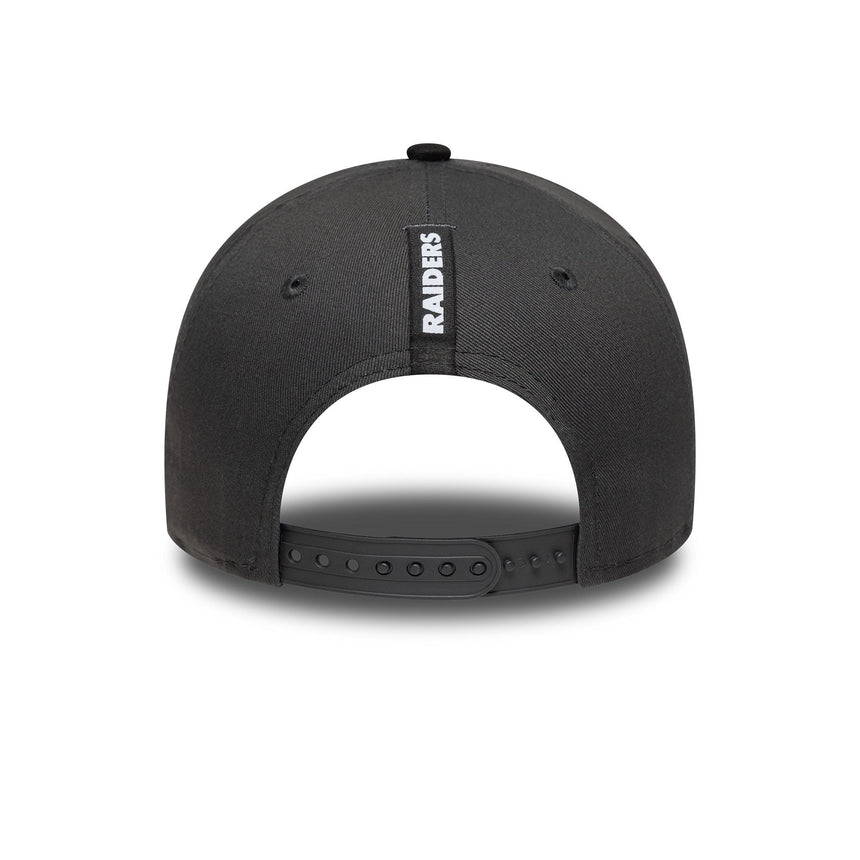 Las Vegas Raiders Kappe, makelloser Pin, New Era, schwarz