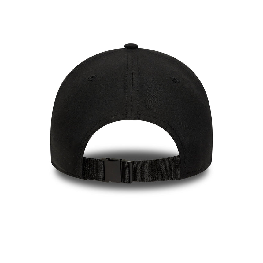 Chicago Bulls Cap, NBA-Pin, New Era 9FORTY, schwarz