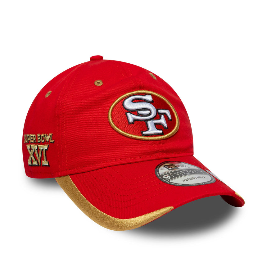 San Francisco 49ers Kappe, 9TWENTY, New Era, rot