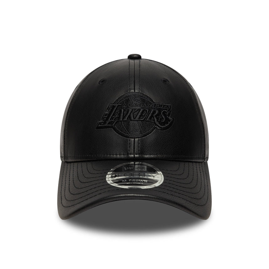 Los Angeles Lakers Cap, PU, 9FORTY, MC, Tarnung, Schwarz
