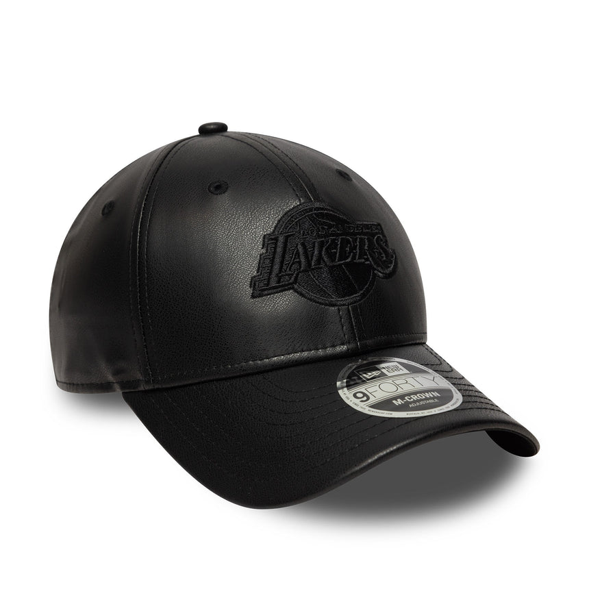 Los Angeles Lakers Cap, PU, 9FORTY, MC, Tarnung, Schwarz