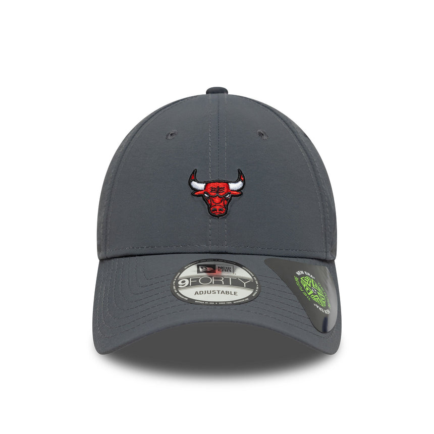Chicago Bulls Kappe, recycelte, 9FORTY, New Era, grau