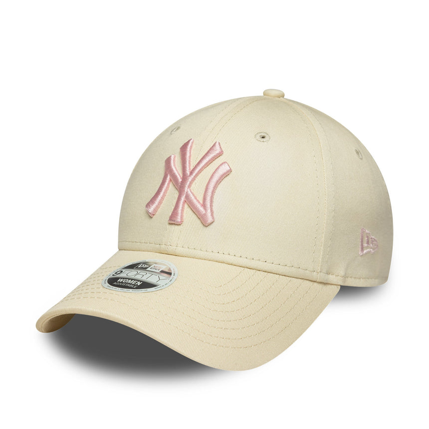 New York Yankees Kappe, Damen, New Era, 9FORTY, weiß, weiß
