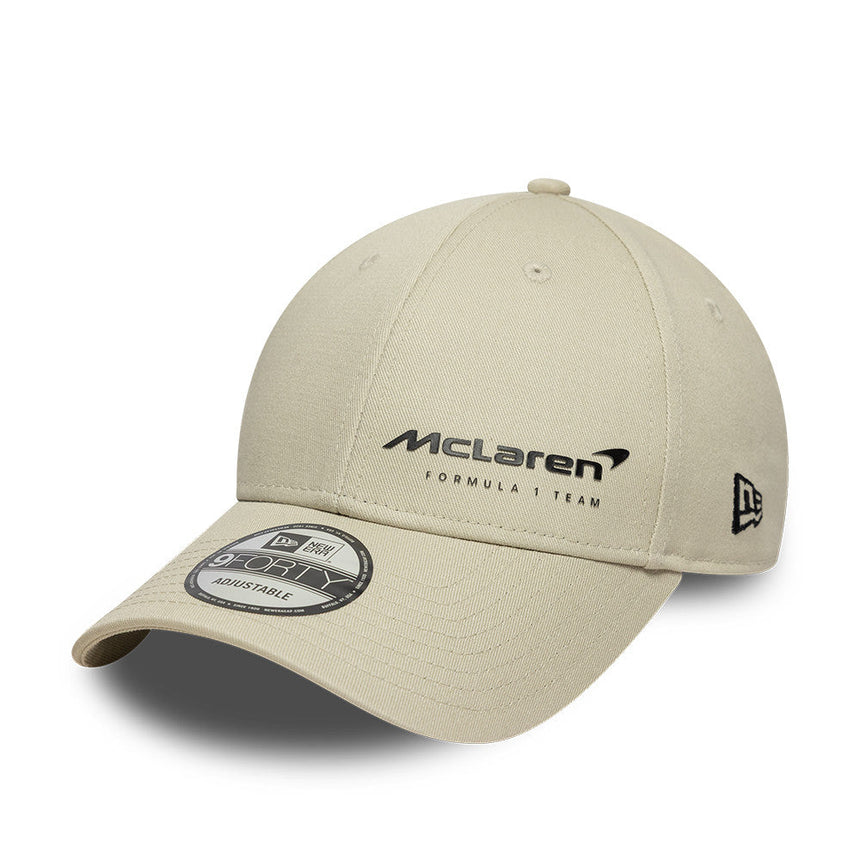 McLaren Cap, Essential, New Era, 9FORTY, Creme