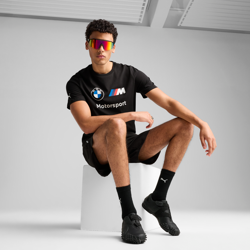 BMW Logo T-Shirt, Puma, Essential, MMS, schwarz 🔥