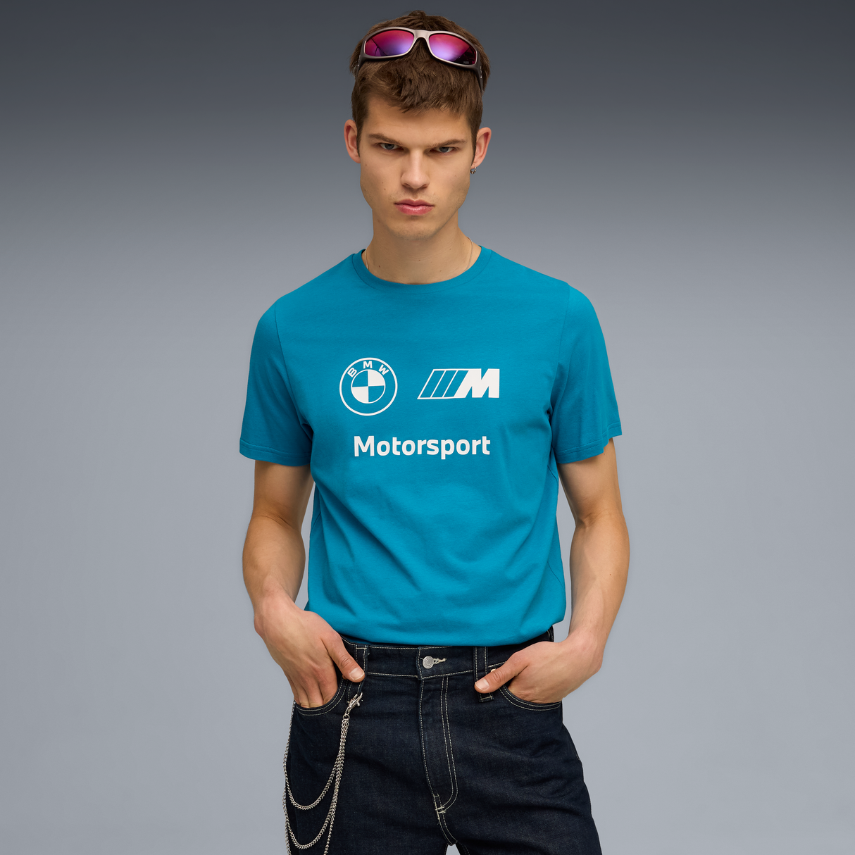 BMW Logo T-Shirt, Puma, Essential, MMS, blau 🔥