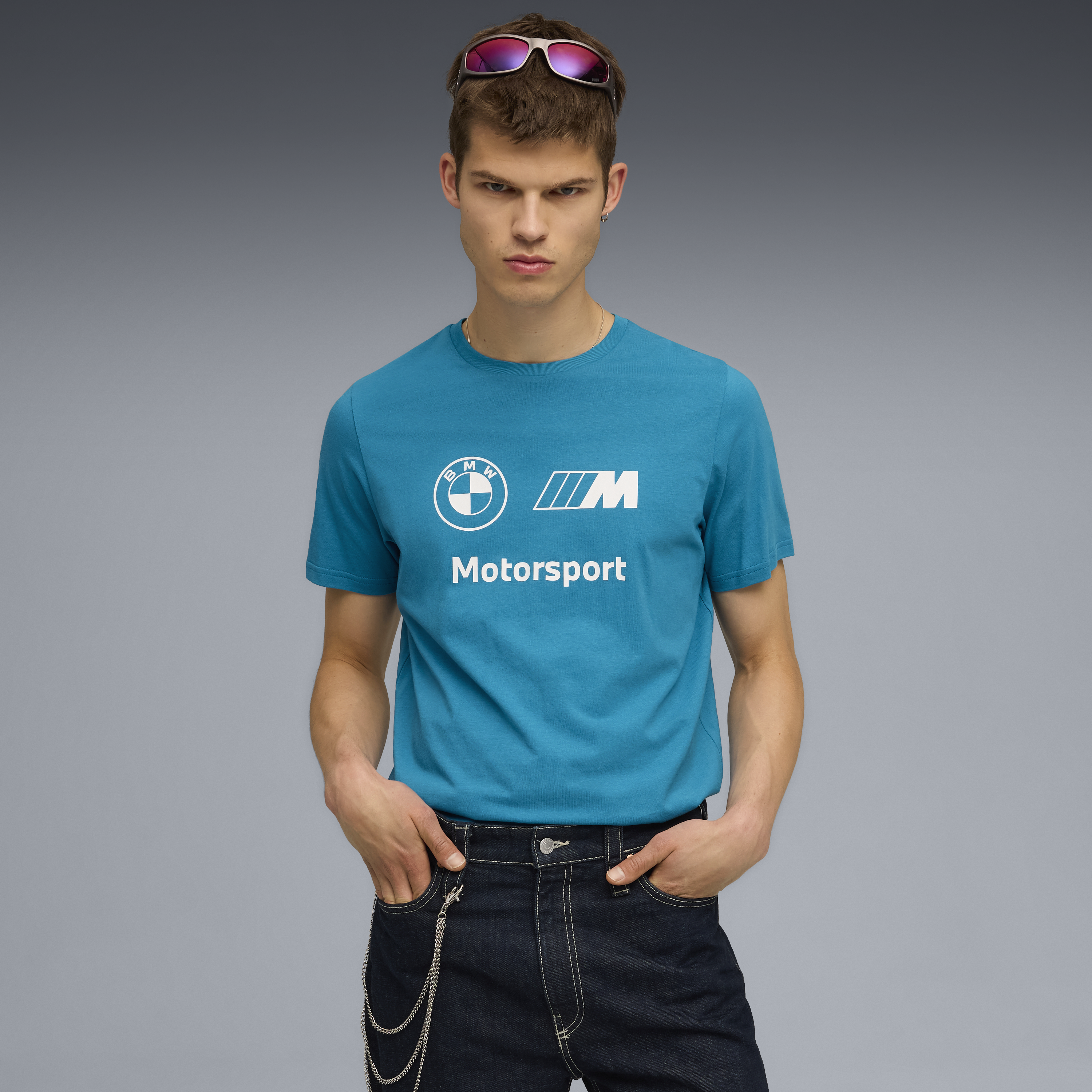 BMW Logo T-Shirt, Puma, Essential, MMS, blau 🔥