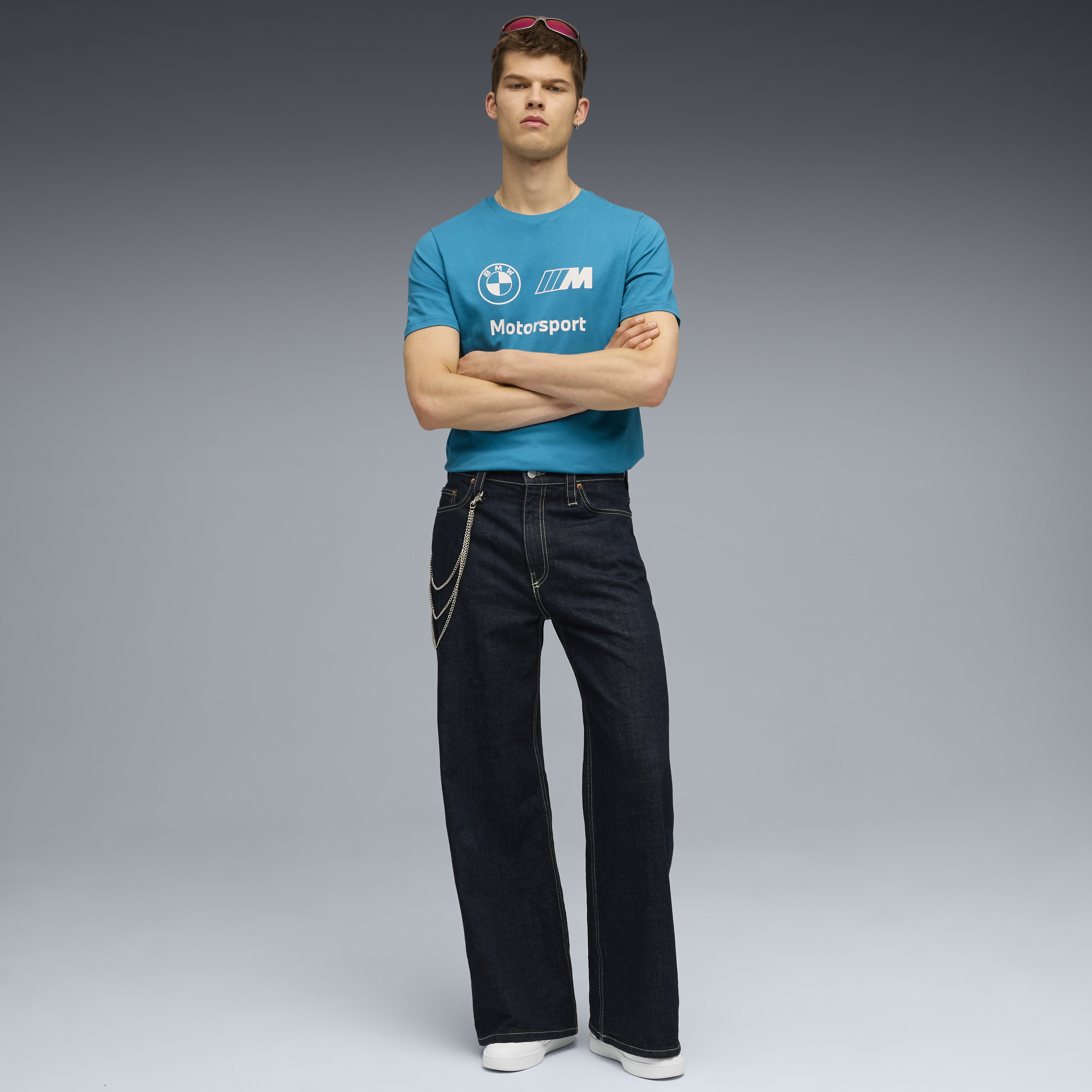 BMW Logo T-Shirt, Puma, Essential, MMS, blau 🔥